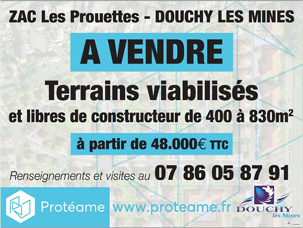 ZAC LES PROUETTES - Terrain à bâtir de 580 m²