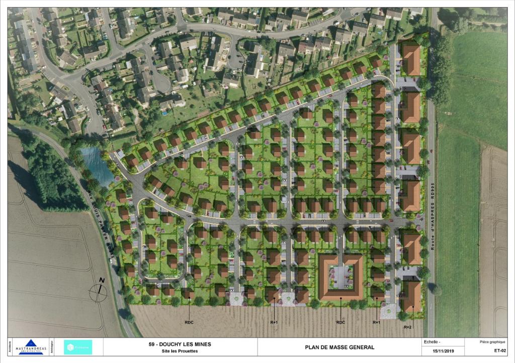 ZAC LES PROUETTES - Terrain à bâtir de 580 m²