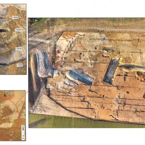 Fouilles archéologiques - Douchy Les Minew